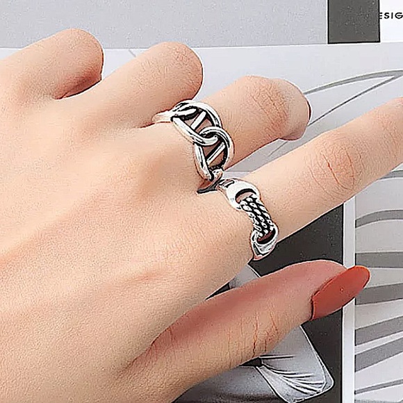 STERLING SILVER MARINER RING - Picture 6 of 6